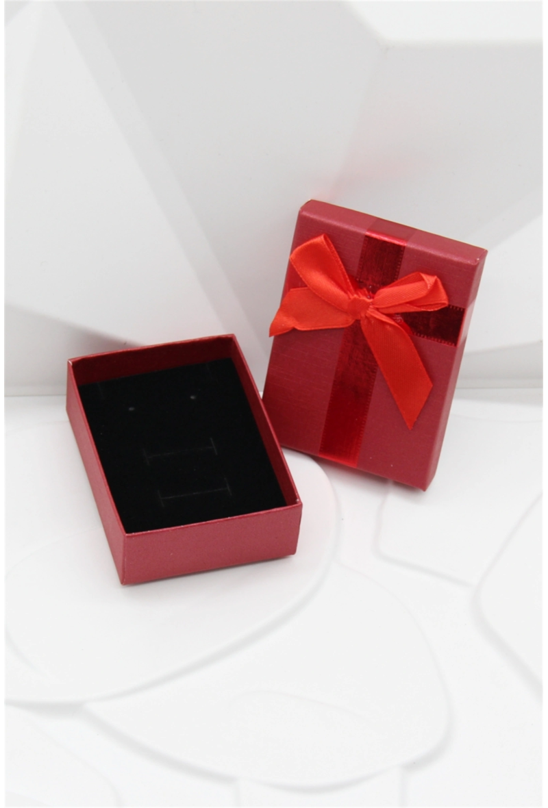 Coffret bijoux élégant – Boîte cadeau avec ruban